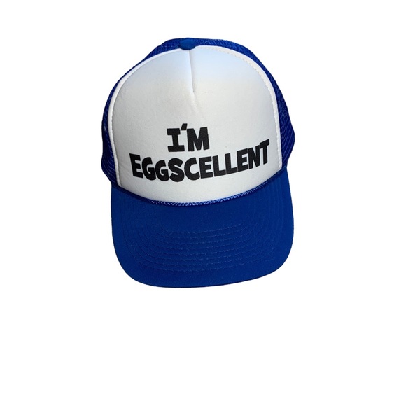 Vintage I’m eggscellent trucker hat - Picture 1 of 3